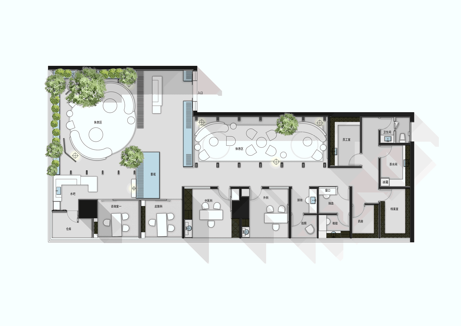 美容店設計,美容院設計,杭州美容店設計,杭州美容院設計,醫美空間設計,杭州美容院,星拾光醫療,杭州星拾光醫療,美容院設計案例,巨森設計,JUSEN,JUSEN巨森設計