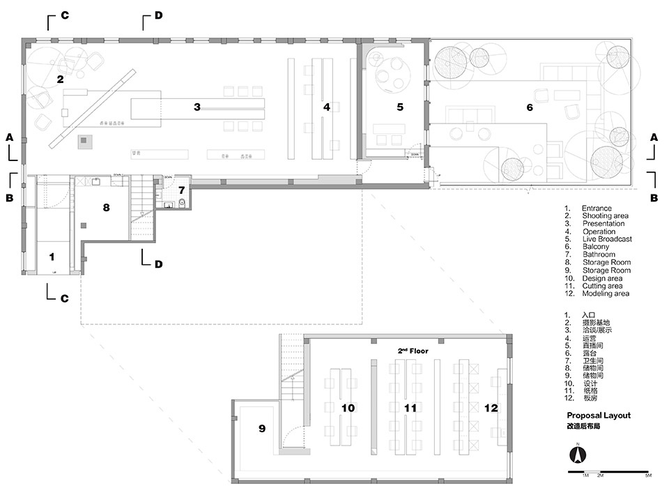 辦公室設計,辦公空間設計,廣州辦公室設計,科技公司辦公室設計案例,科技公司辦公室,工作室設計,廣州工作室設計,口口目科技傳媒概念工作室,口口目科技傳媒公司,RBA-Urban Object,Urban Object,Urban Object