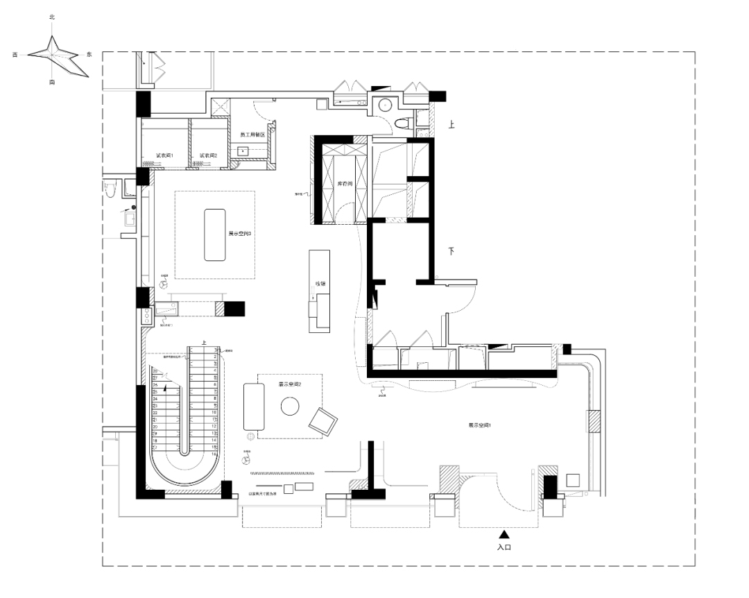 服裝買手店,服裝店設計,覓見買手店,覓見MS.HU&VIEW,MS.HU&VIEW,女裝店設計,零售店設計,買手店設計,服裝買手店設計,FEN+張奇峰設計工作室,FEN+,張奇峰,張奇峰設計工作室