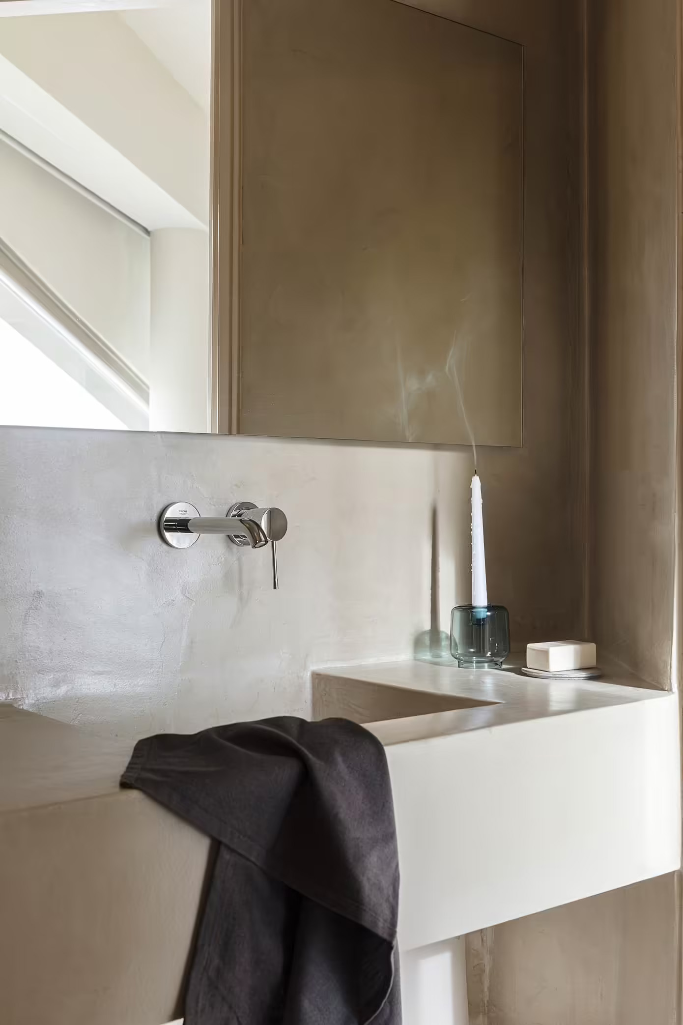 度假別墅,國外別墅設計,度假別墅設計案例,希臘,聖托裏尼島,Kapsimalis Architects,別墅設計,微水泥,建築設計