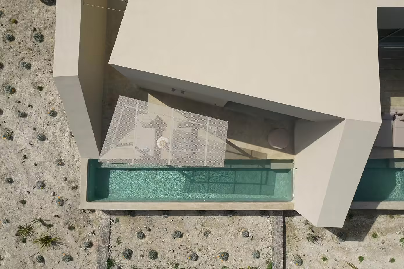 度假別墅,國外別墅設計,度假別墅設計案例,希臘,聖托裏尼島,Kapsimalis Architects,別墅設計,微水泥,建築設計