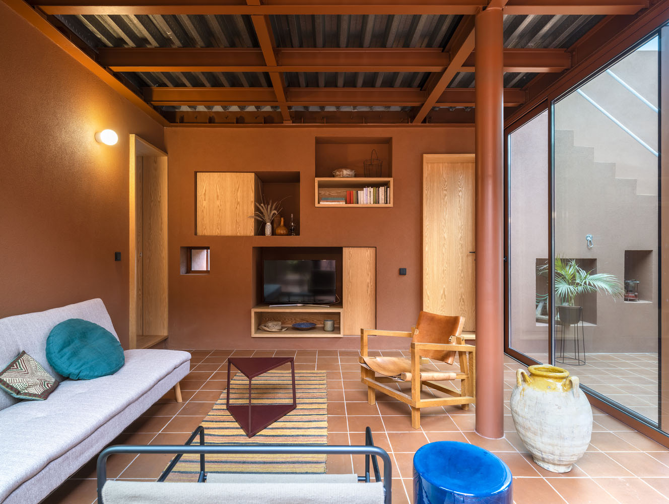 住宅設計,AREA Architecture,避暑別墅設計,別墅設計,鄉村別墅設計,庭院別墅設計,別墅設計案例,住宅設計案例,105㎡,希臘