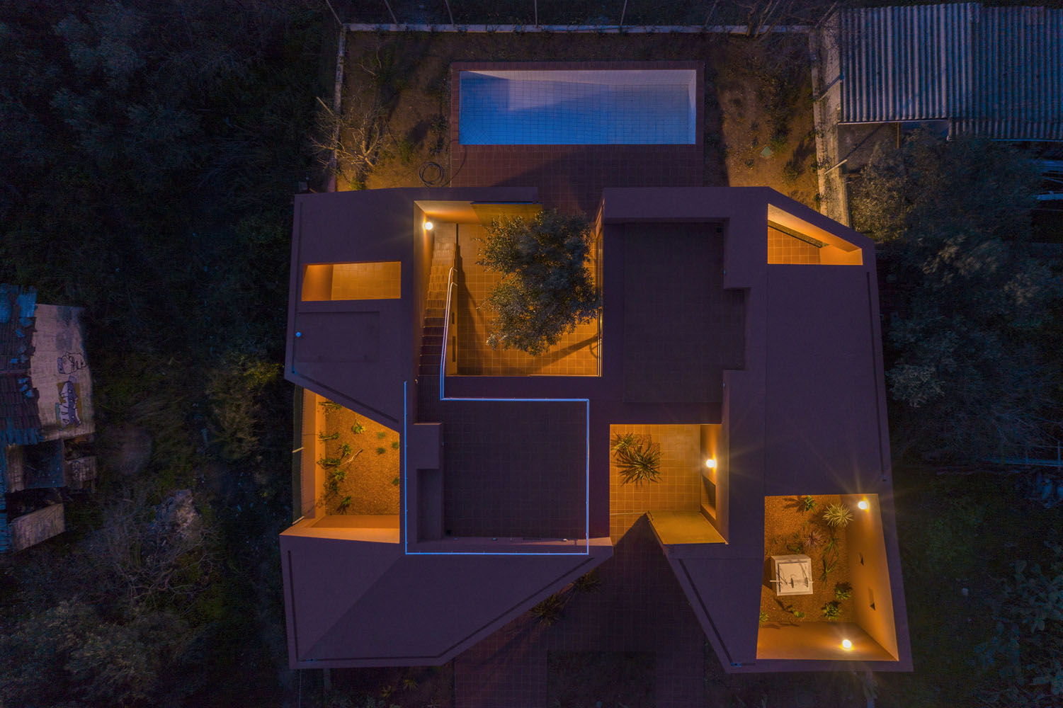 住宅設計,AREA Architecture,避暑別墅設計,別墅設計,鄉村別墅設計,庭院別墅設計,別墅設計案例,住宅設計案例,105㎡,希臘