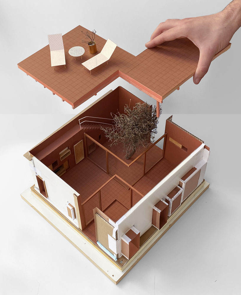 住宅設計,AREA Architecture,避暑別墅設計,別墅設計,鄉村別墅設計,庭院別墅設計,別墅設計案例,住宅設計案例,105㎡,希臘