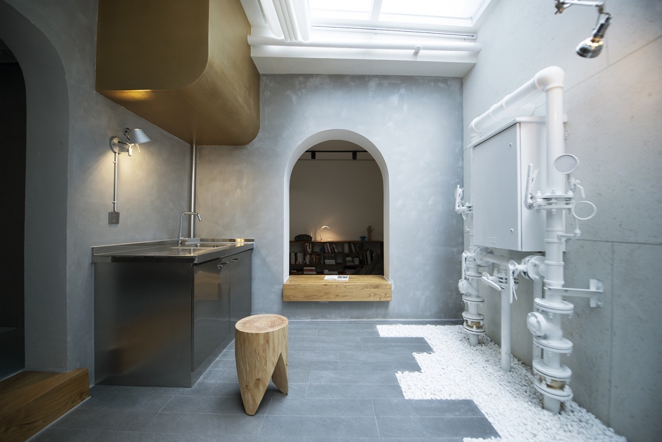 辦公室設計,辦公空間設計,北京辦公室設計,辦公室設計案例,小辦公室設計,小而美的辦公室,複式辦公室設計,創意型辦公室,Submarine潛水艇辦公艙,鑿枘設計,鑿枘設計作品