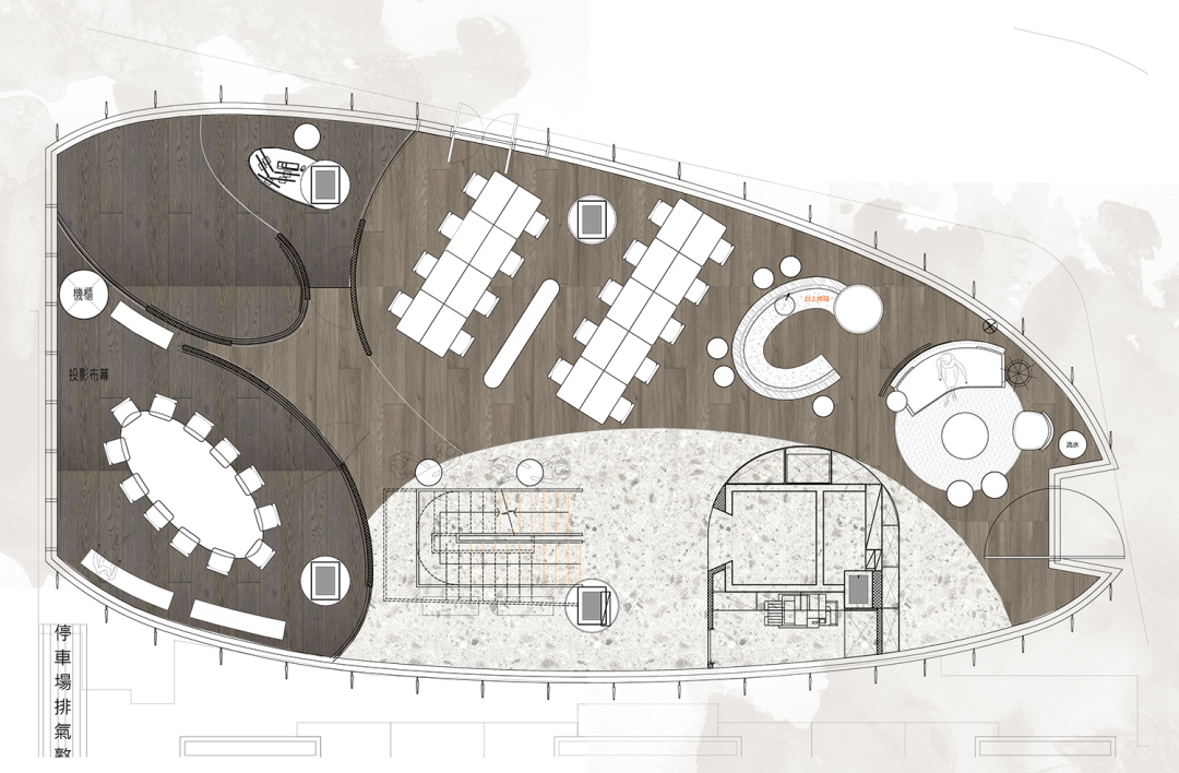 辦公室設計,辦公空間設計,直播間設計,後疫情時代辦公室,台灣辦公室設計,辦公室設計案例,砳建築京美辦公室,台灣設計,近境製作,唐忠漢,唐忠漢設計作品,近境製作設計