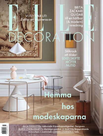 室內、軟裝設計雜誌Elle Decor (瑞典版）-2022/4