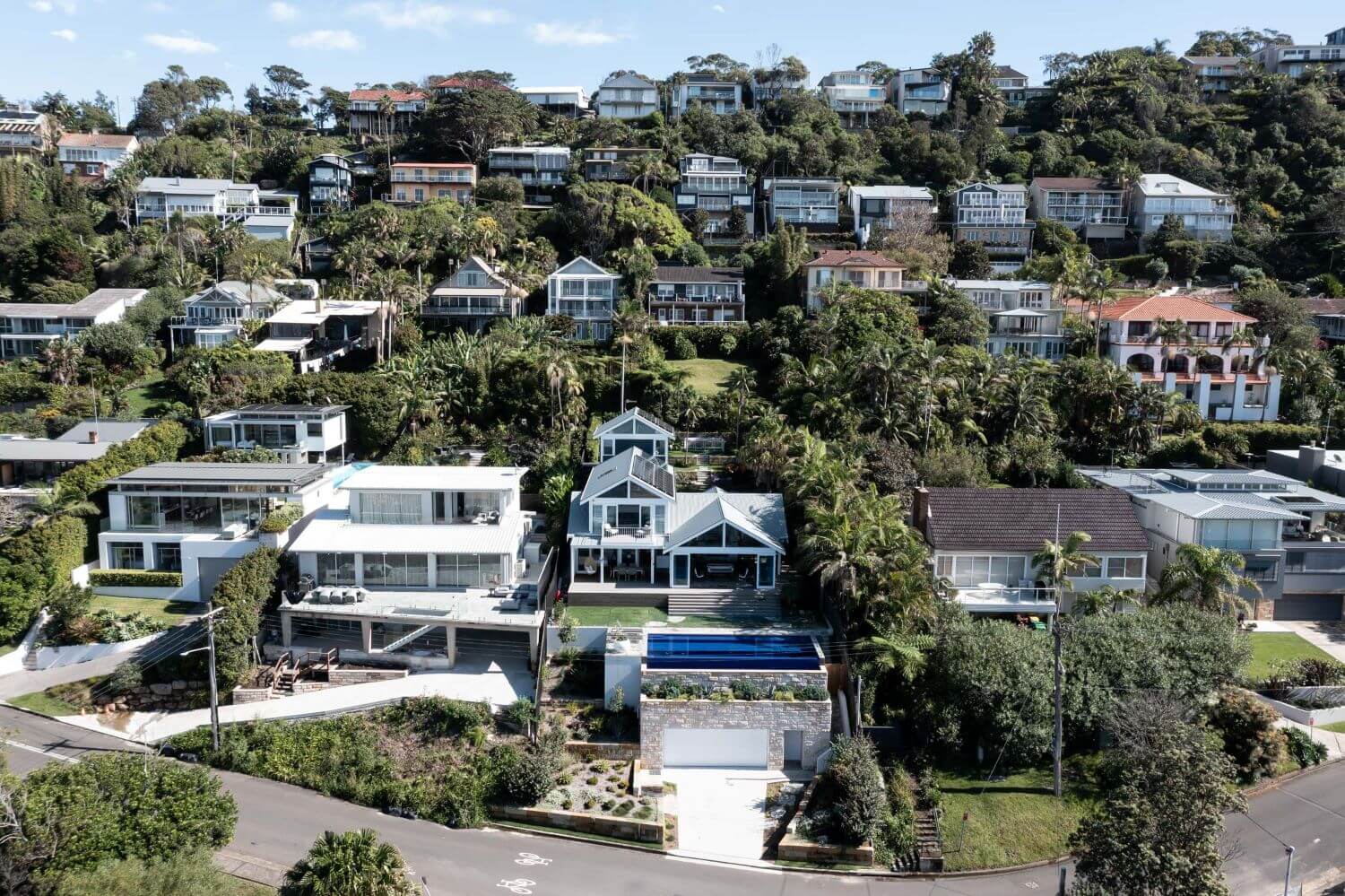 Rama Architects,405㎡,悉尼,海景別墅,別墅設計,國外別墅設計案例,悉尼海景別墅設計,Sydney Whale Beach,泳池別墅