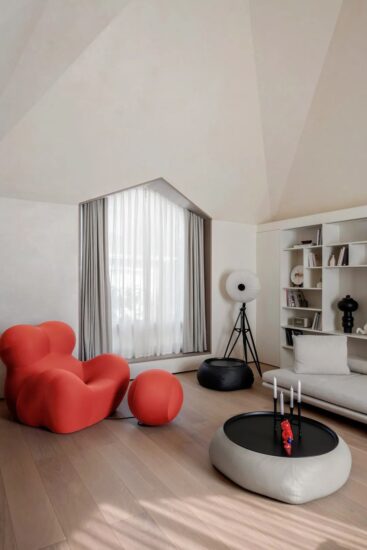 潤舍納圖空間設計 | 450㎡，成都獨棟別墅-自在之所