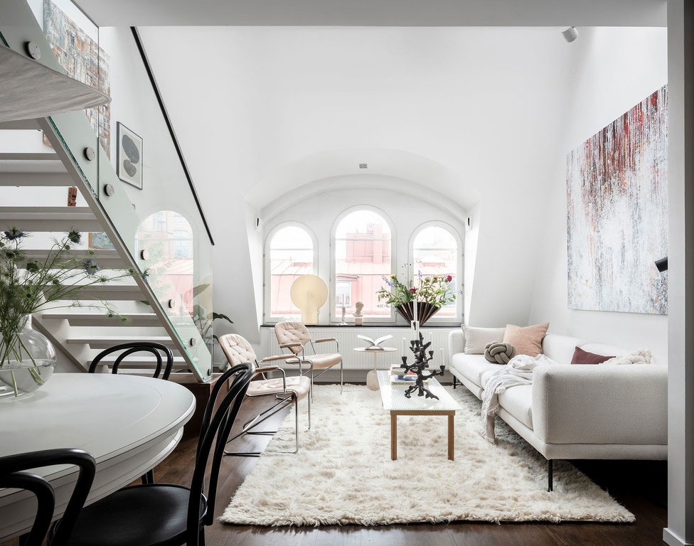 ENTRANCE,閣樓設計案例,小戶型設計案例,瑞典哥德堡,55㎡,閣樓,複式,閣樓裝修,閣樓改造設計