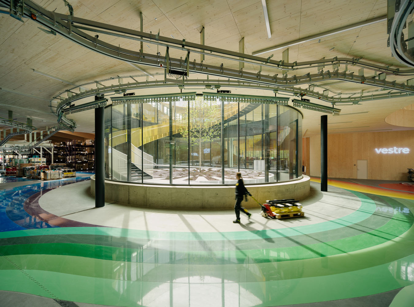 BIG,家具工廠設計案例,The Plus for Vestre,BIG設計,Bjarke Ingels Group,挪威,家具工廠,建築設計