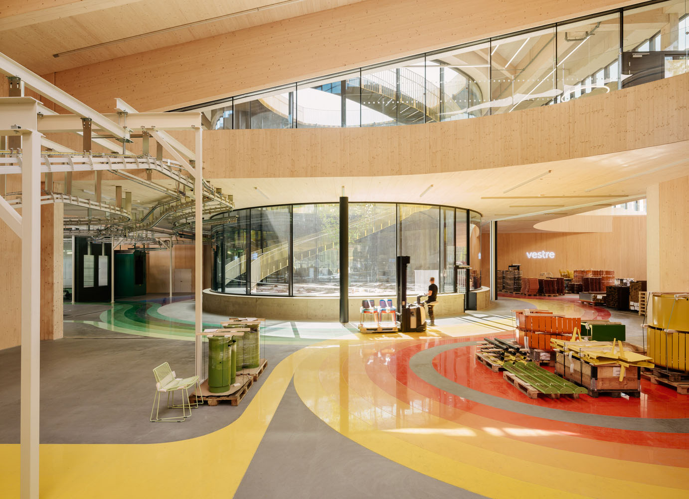 BIG,家具工廠設計案例,The Plus for Vestre,BIG設計,Bjarke Ingels Group,挪威,家具工廠,建築設計