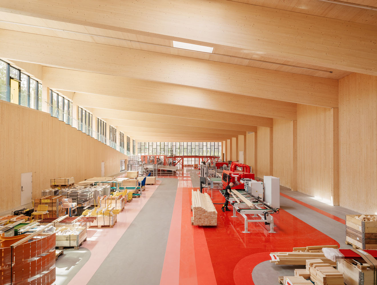 BIG,家具工廠設計案例,The Plus for Vestre,BIG設計,Bjarke Ingels Group,挪威,家具工廠,建築設計