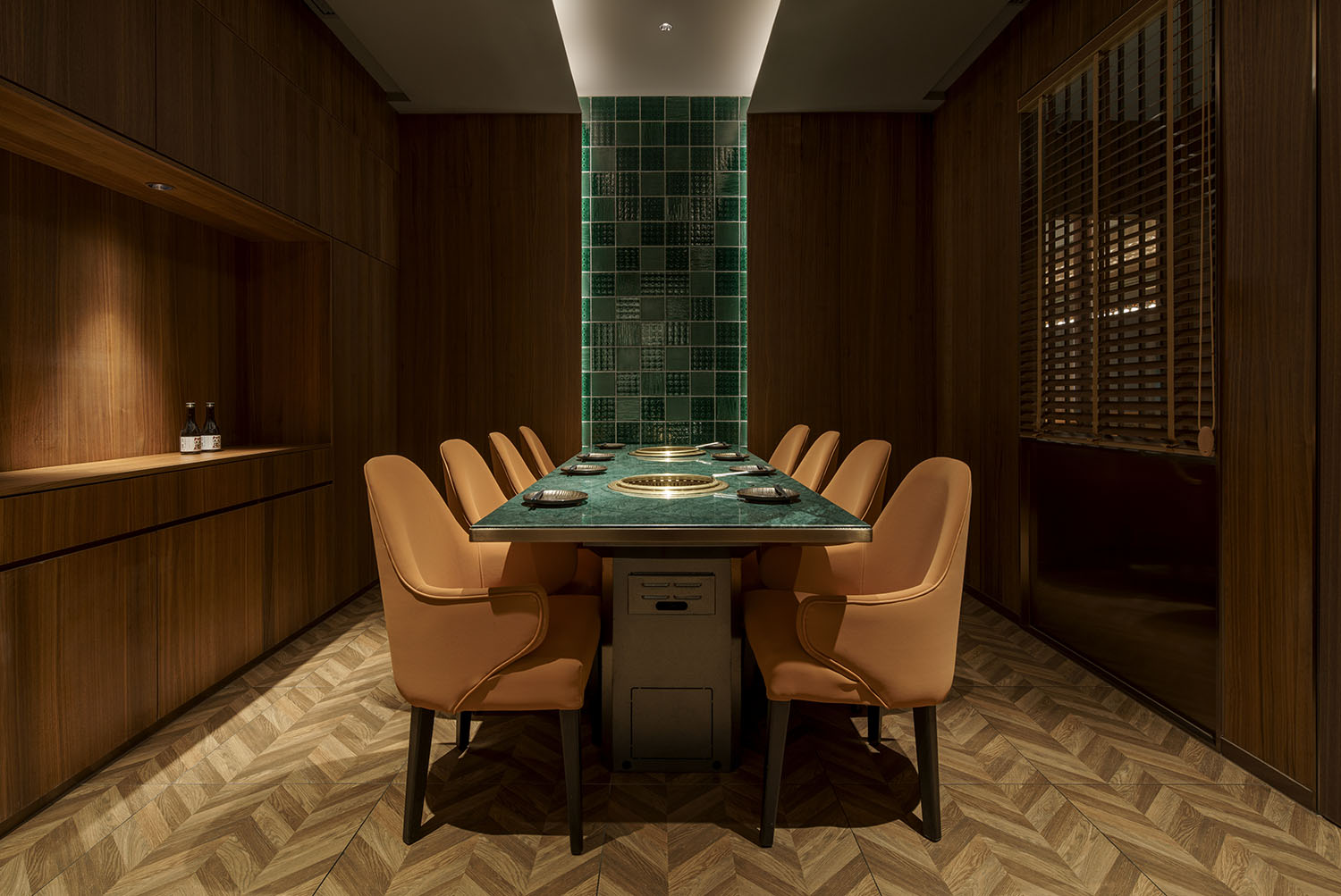 上海YO!NIKU日式燒肉酒吧餐廳,日式燒肉餐廳設計案例,杜茲設計,上海,上海餐廳設計,YO!niku,上海大寧久光,日式燒肉酒吧餐廳,餐廳裝修