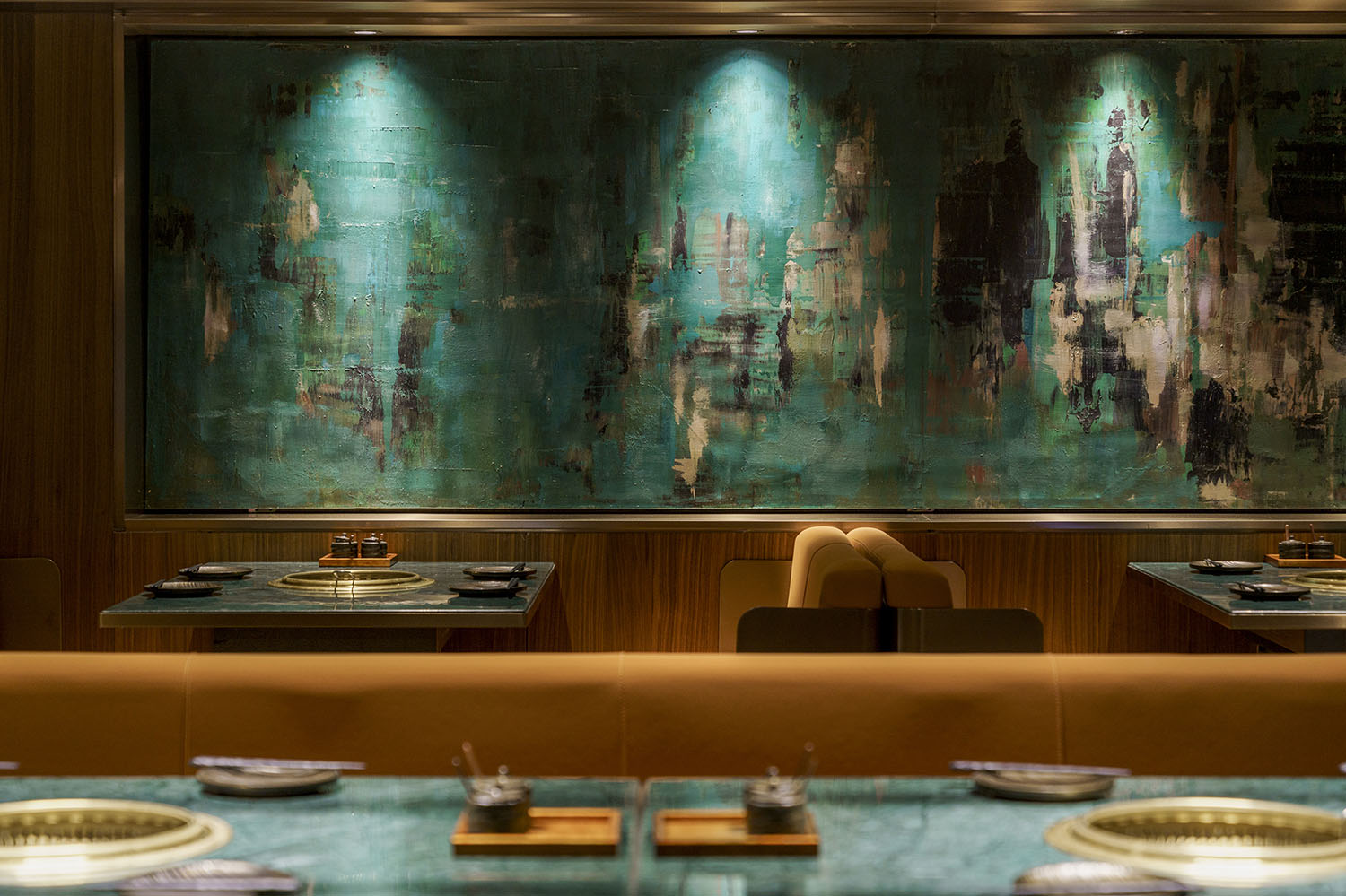 上海YO!NIKU日式燒肉酒吧餐廳,日式燒肉餐廳設計案例,杜茲設計,上海,上海餐廳設計,YO!niku,上海大寧久光,日式燒肉酒吧餐廳,餐廳裝修