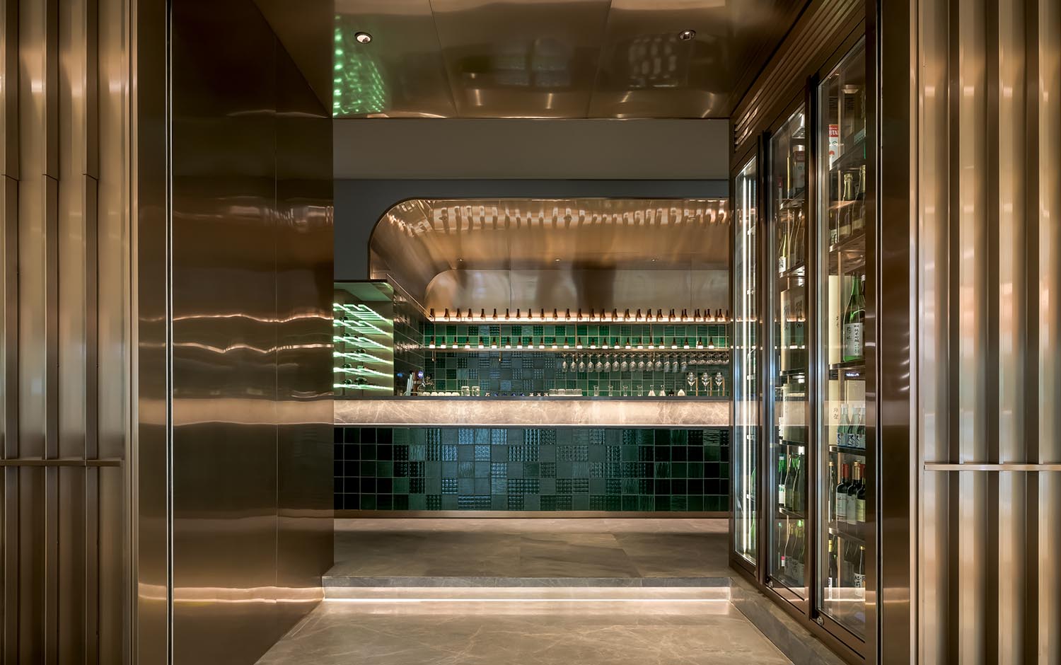 上海YO!NIKU日式燒肉酒吧餐廳,日式燒肉餐廳設計案例,杜茲設計,上海,上海餐廳設計,YO!niku,上海大寧久光,日式燒肉酒吧餐廳,餐廳裝修