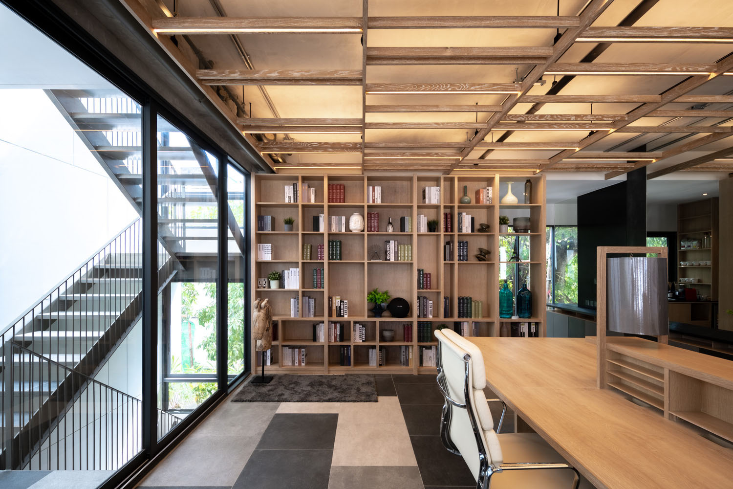 baan puripuri,泰國曼穀,295㎡,Baan Puripuri辦公室,辦公室設計案例,國外辦公室設計,辦公室設計方案,辦公室裝修,家庭辦公室,聯排別墅,SOHO