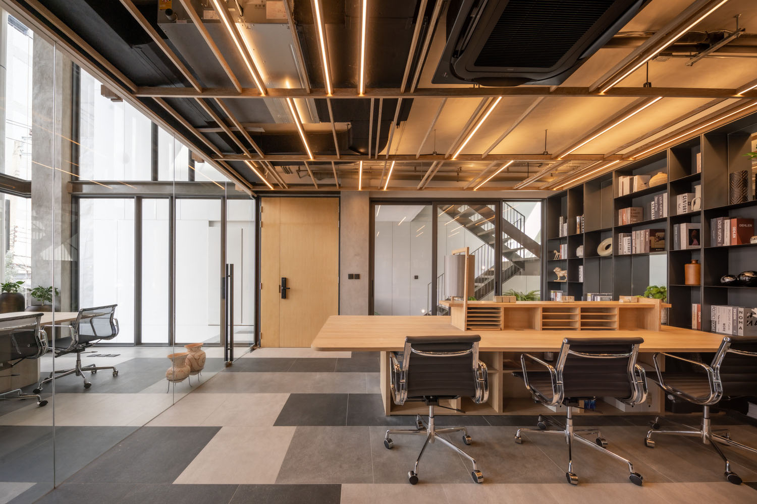 baan puripuri,泰國曼穀,295㎡,Baan Puripuri辦公室,辦公室設計案例,國外辦公室設計,辦公室設計方案,辦公室裝修,家庭辦公室,聯排別墅,SOHO