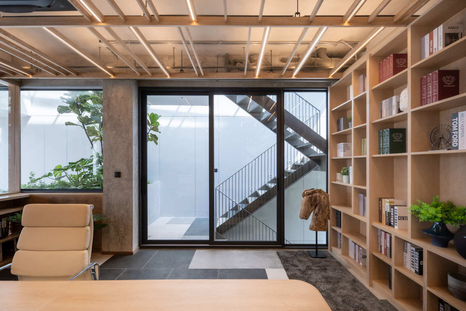 baan puripuri,泰國曼穀,295㎡,Baan Puripuri辦公室,辦公室設計案例,國外辦公室設計,辦公室設計方案,辦公室裝修,家庭辦公室,聯排別墅,SOHO