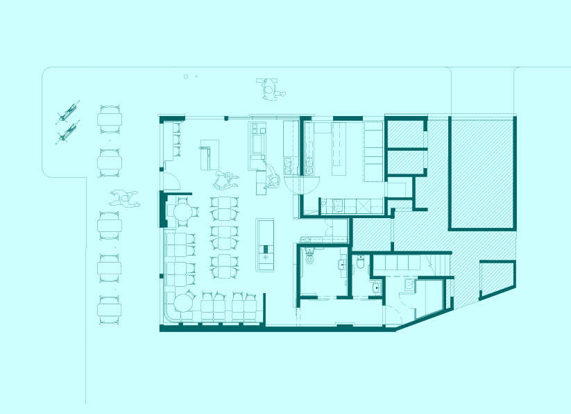 街邊咖啡店設計,咖啡廳設計案例,Code Black Coffee,WE ARE HUMBLE,墨爾本,國外咖啡廳設計,街邊創意咖啡廳