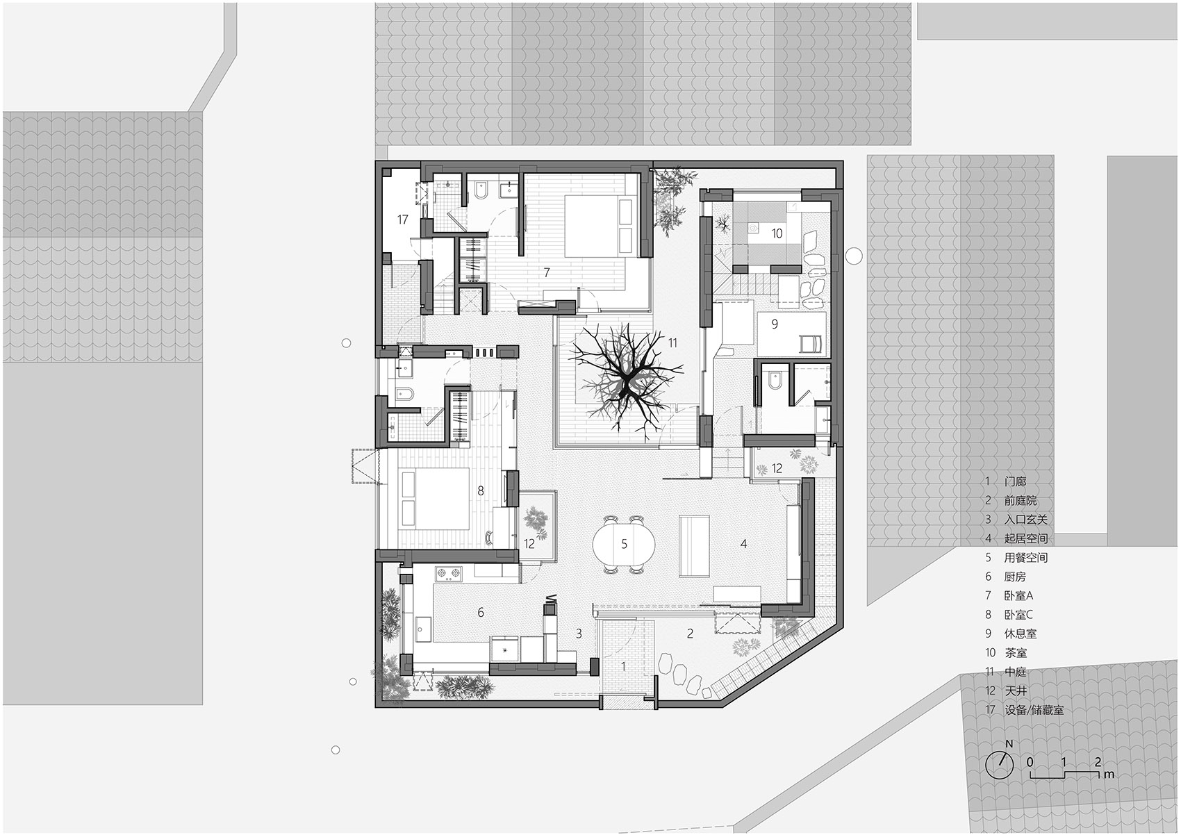 鄉村住宅設計,鄉村別墅設計,住宅設計案例,住宅設計,獨棟住宅設計,北京住宅設計,北京鄉村住宅設計,三代家庭住宅,北京三代家庭住宅,即作建築,MINOR lab