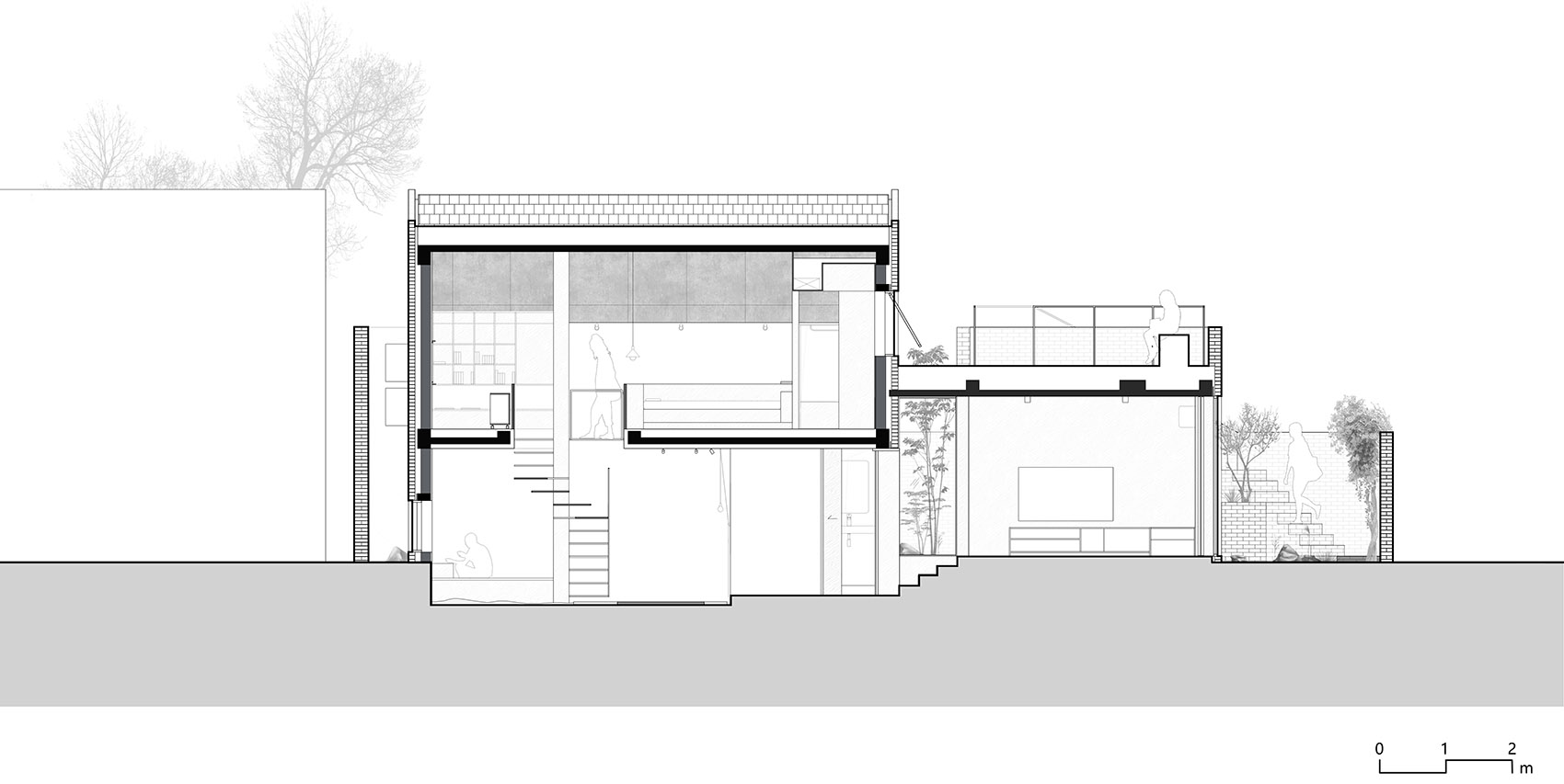 鄉村住宅設計,鄉村別墅設計,住宅設計案例,住宅設計,獨棟住宅設計,北京住宅設計,北京鄉村住宅設計,三代家庭住宅,北京三代家庭住宅,即作建築,MINOR lab
