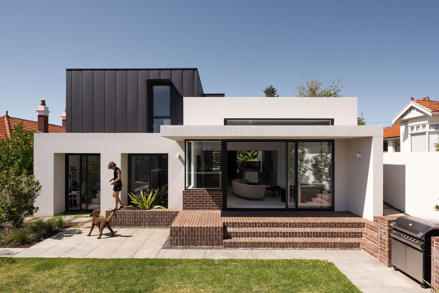 Robeson Architects,澳大利亞,410㎡,別墅設計案例,庭院別墅設計,別墅設計方案,別墅裝修,國外別墅設計,海德公園別墅