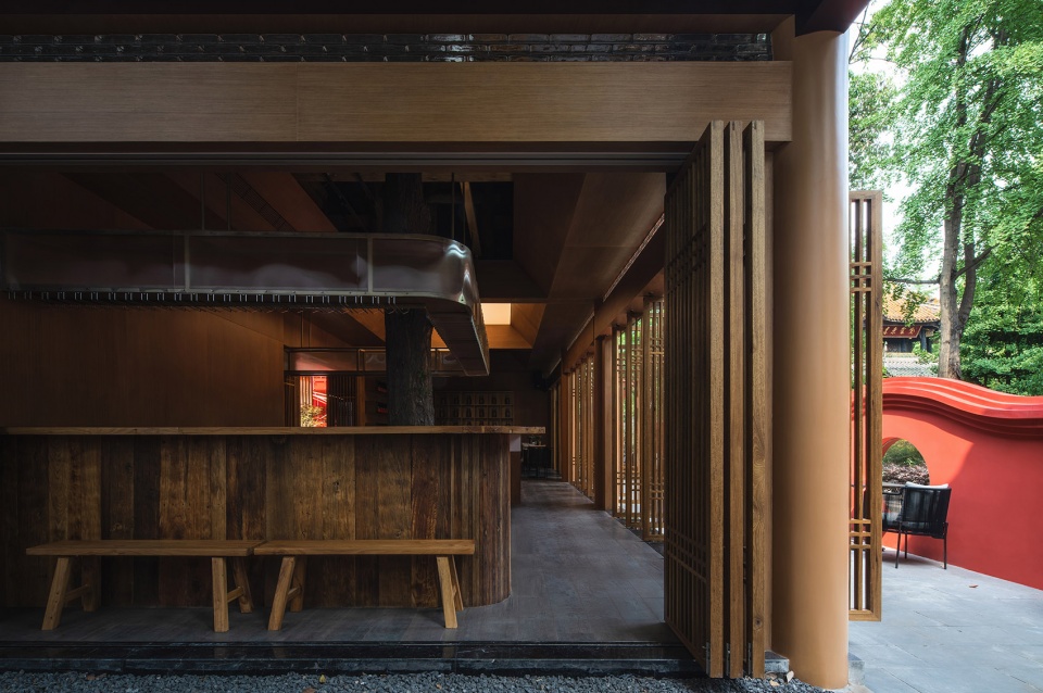 餐廳設計,中餐廳設計,中餐廳設計案例,高檔餐廳設計,寬三堂,成都寬三堂,成都中餐廳,網紅餐廳,成都網紅餐廳,休閑餐廳設計,MUDA慕達建築,MUDA,慕達建築