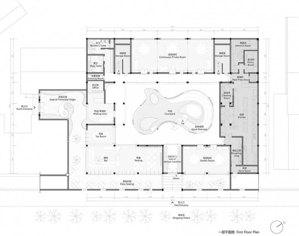 餐廳設計,中餐廳設計,中餐廳設計案例,高檔餐廳設計,寬三堂,成都寬三堂,成都中餐廳,網紅餐廳,成都網紅餐廳,休閑餐廳設計,MUDA慕達建築,MUDA,慕達建築