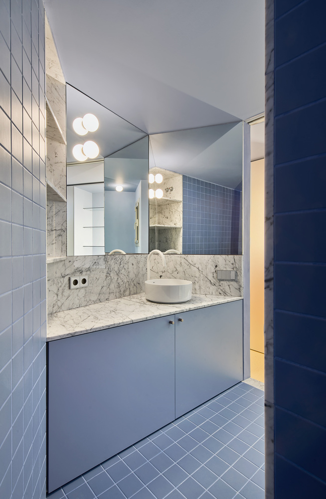 AMOO,小公寓設計案例,47㎡,公寓設計,小公寓翻新,巴塞羅那,公寓改造,最小宅