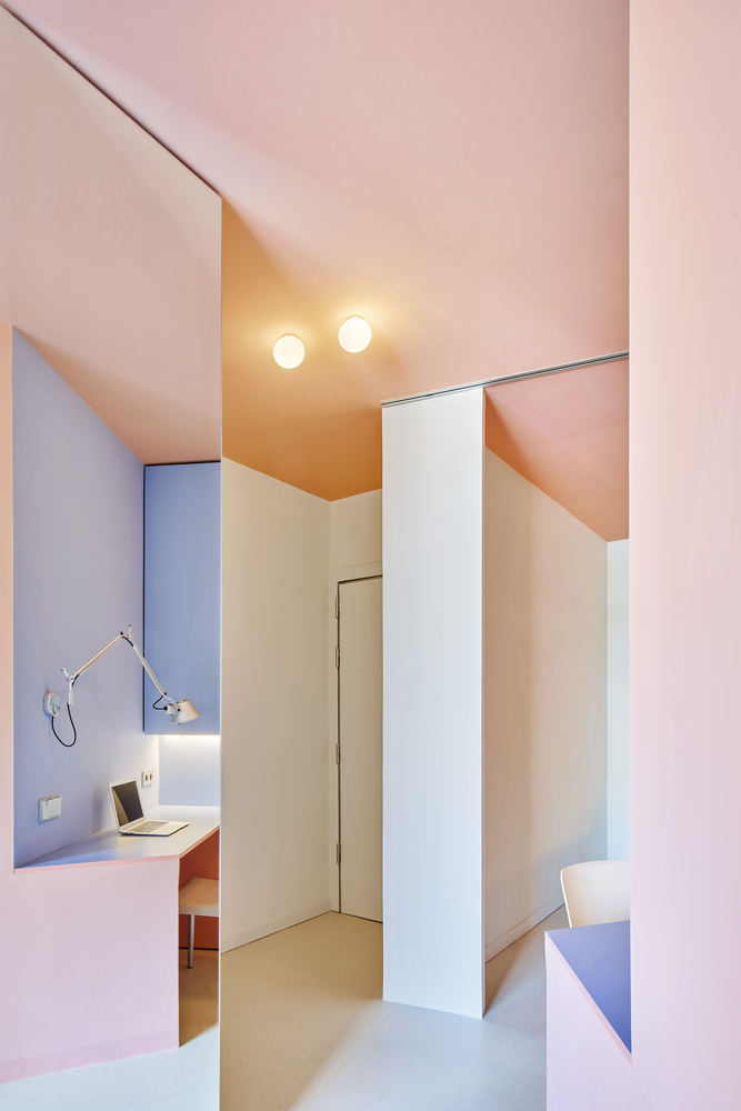 AMOO,小公寓設計案例,47㎡,公寓設計,小公寓翻新,巴塞羅那,公寓改造,最小宅