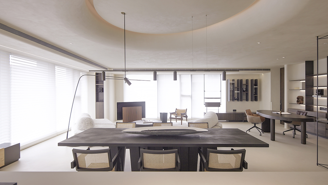 台灣住宅設計,大平層設計,205㎡大平層,205㎡,台灣大平層,大平層設計案例,極簡大平層,台灣設計,近境製作,唐忠漢,唐忠漢設計作品,近境製作設計