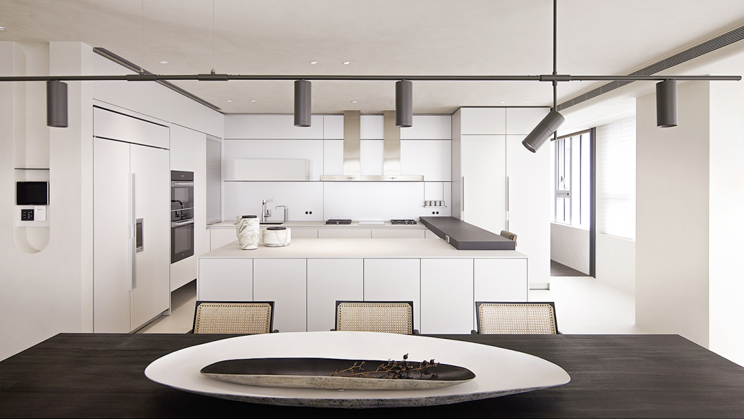 台灣住宅設計,大平層設計,205㎡大平層,205㎡,台灣大平層,大平層設計案例,極簡大平層,台灣設計,近境製作,唐忠漢,唐忠漢設計作品,近境製作設計