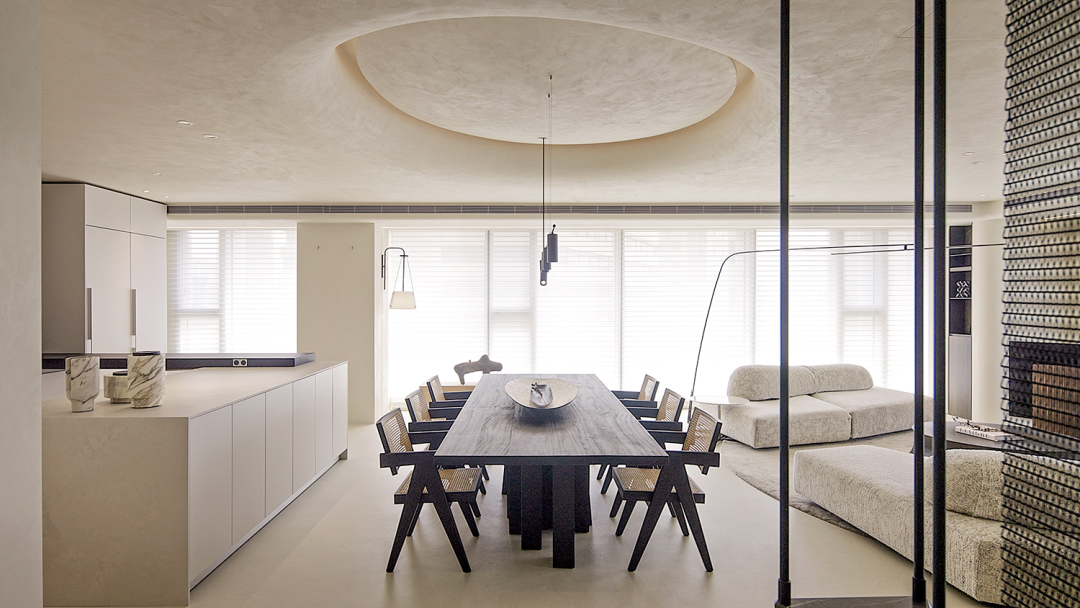 台灣住宅設計,大平層設計,205㎡大平層,205㎡,台灣大平層,大平層設計案例,極簡大平層,台灣設計,近境製作,唐忠漢,唐忠漢設計作品,近境製作設計