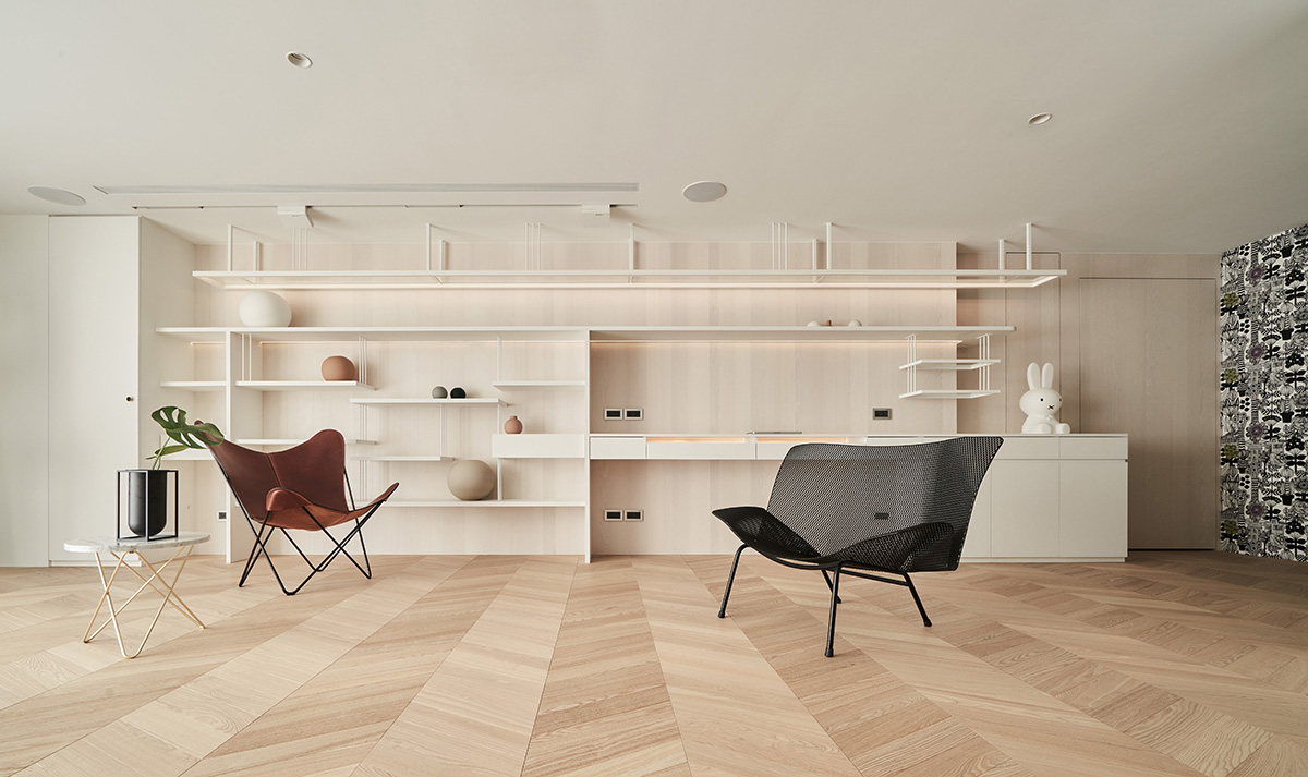 270㎡複式設計,270㎡,複式住宅設計,家裝設計,複式設計,台北複式設計,微水泥,現代風格住宅設計,複式住宅設計案例,北鷗設計,親子住宅