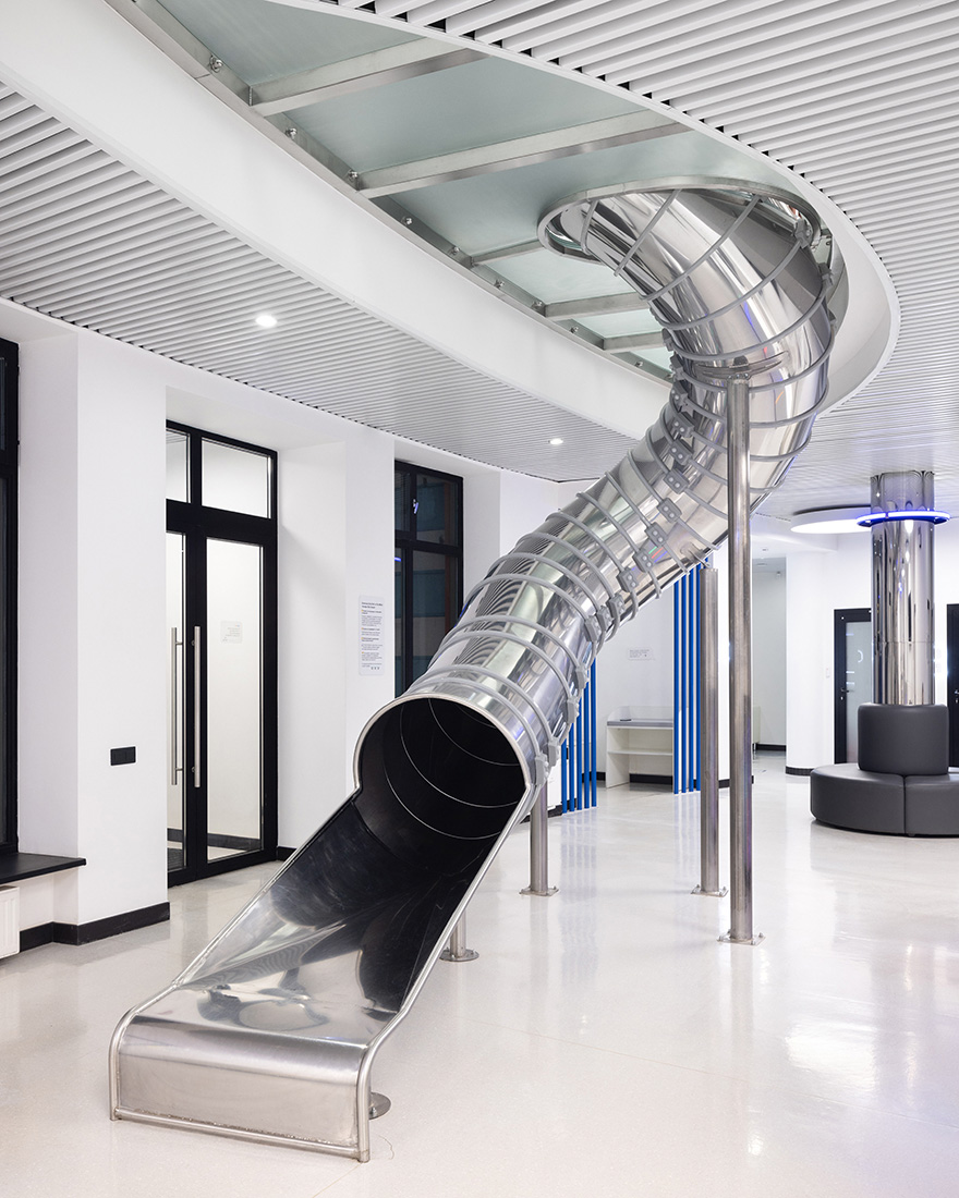 兒童診所設計,兒童診所設計案例,Tochka Design,DocDeti,莫斯科,未來主義,診所設計,診所設計方案