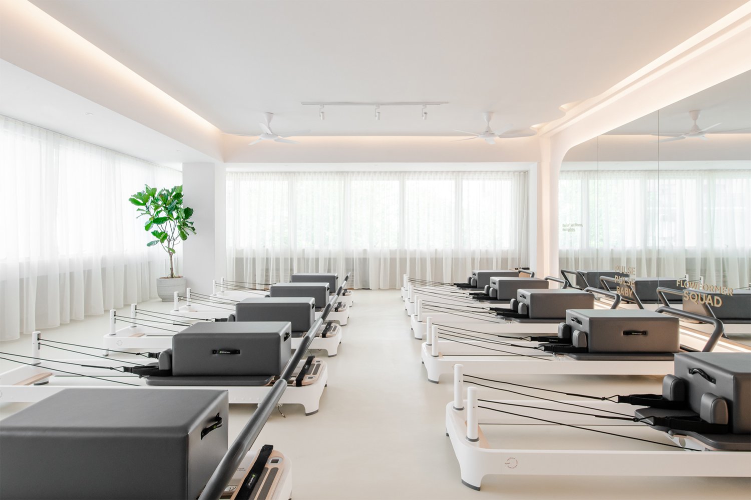 瑜伽工作室設計,Studio Kanta,瑜伽室設計案例,吉隆坡,230㎡,Stretch & Flow,瑜伽工作室設計方案,診所,診所設計方案