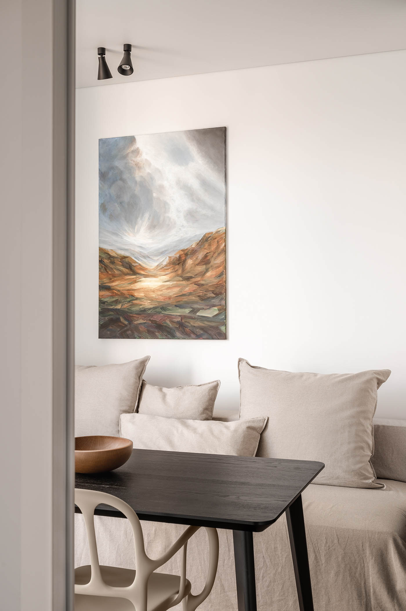 公寓設計,公寓設計案例,ACIID,基輔,38㎡,自然柔和色調公寓設計,時尚公寓,國外小公寓設計案例,公寓裝修