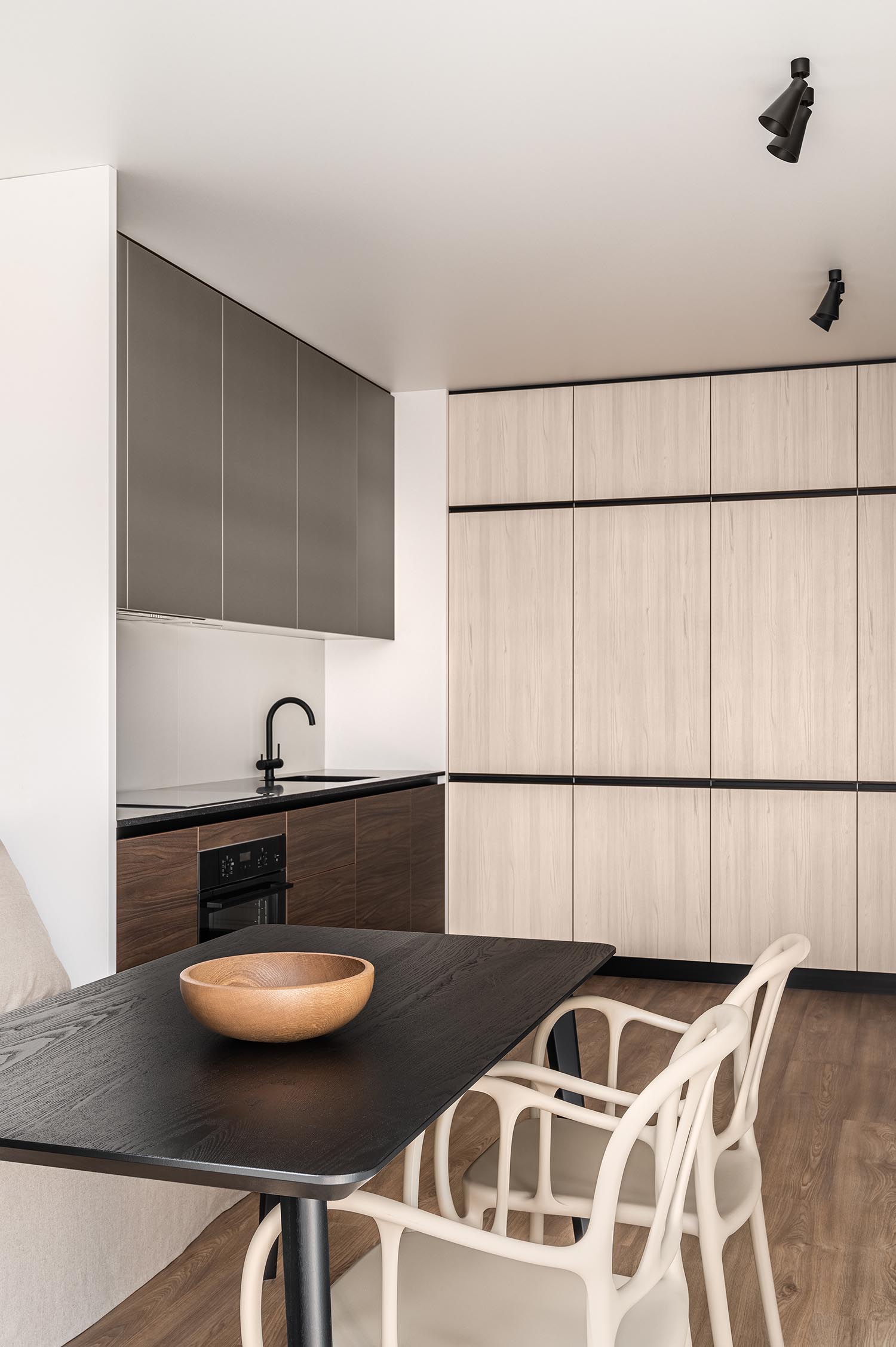 公寓設計,公寓設計案例,ACIID,基輔,38㎡,自然柔和色調公寓設計,時尚公寓,國外小公寓設計案例,公寓裝修