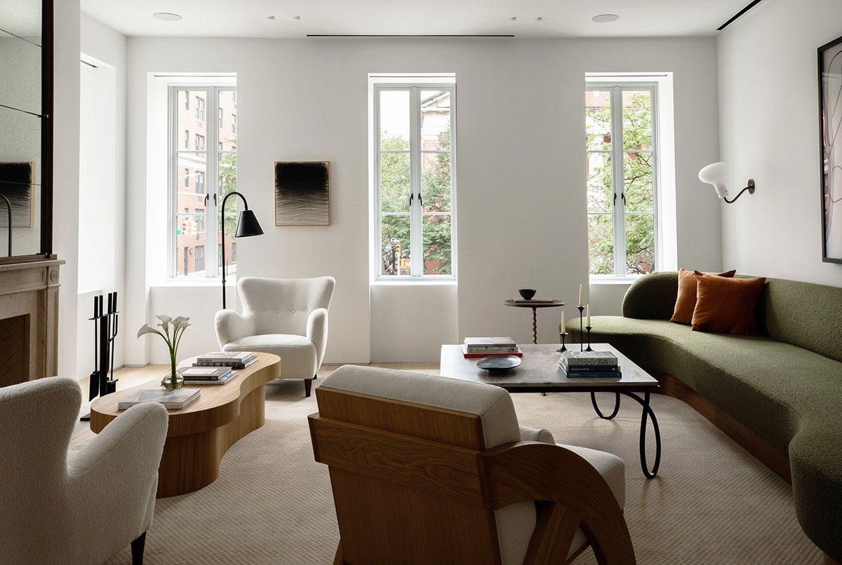 別墅設計,別墅設計案例,Ashe Leandro,曼哈頓,聯排別墅,紐約,國外別墅設計案例,聯排別墅設計案例