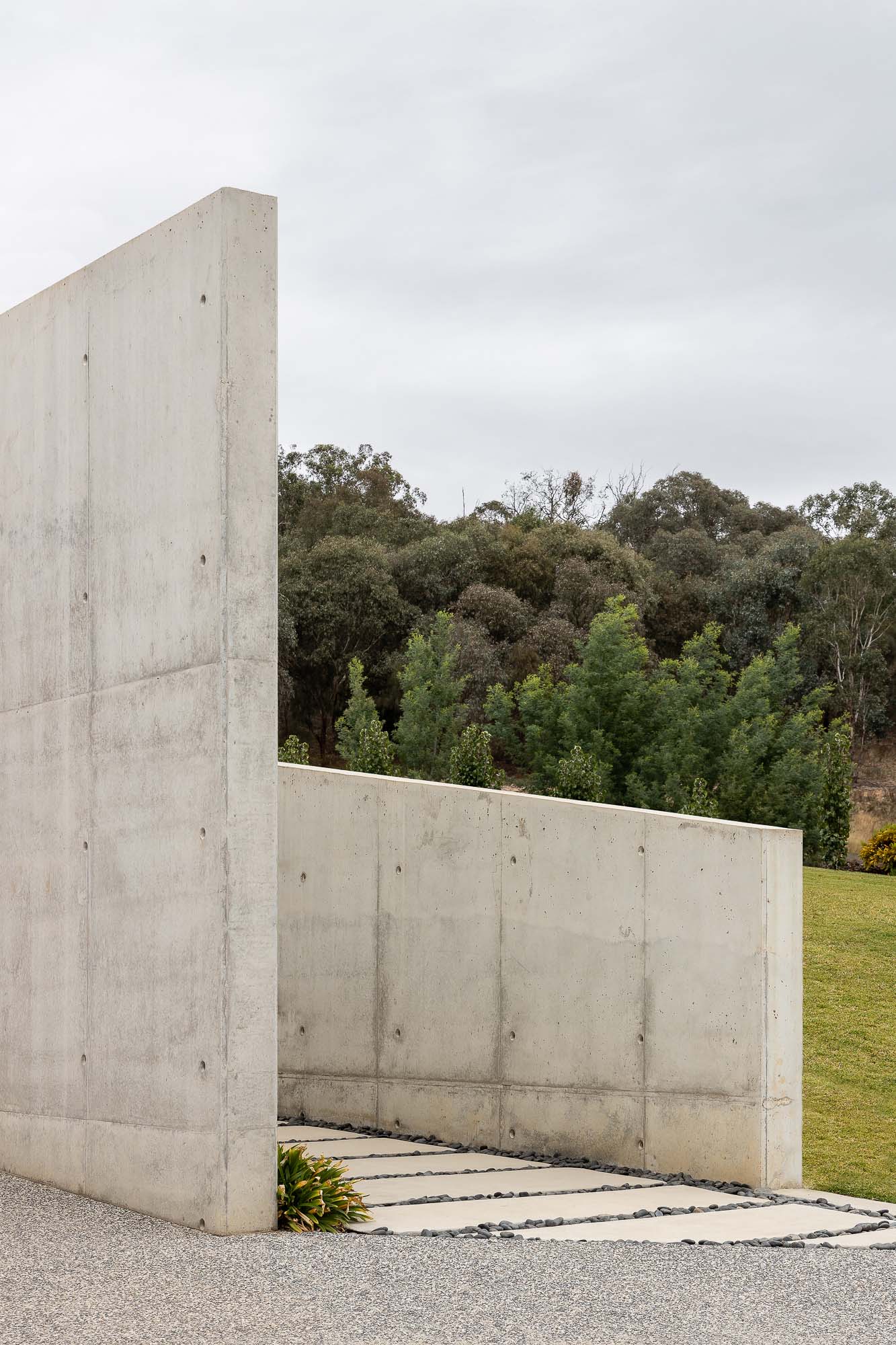 Tecture,別墅設計案例,澳大利亞,庭院別墅,鄉村別墅,國外別墅設計,別墅設計方案,野獸派風格,別墅裝修,別墅建築設計,清水混凝土