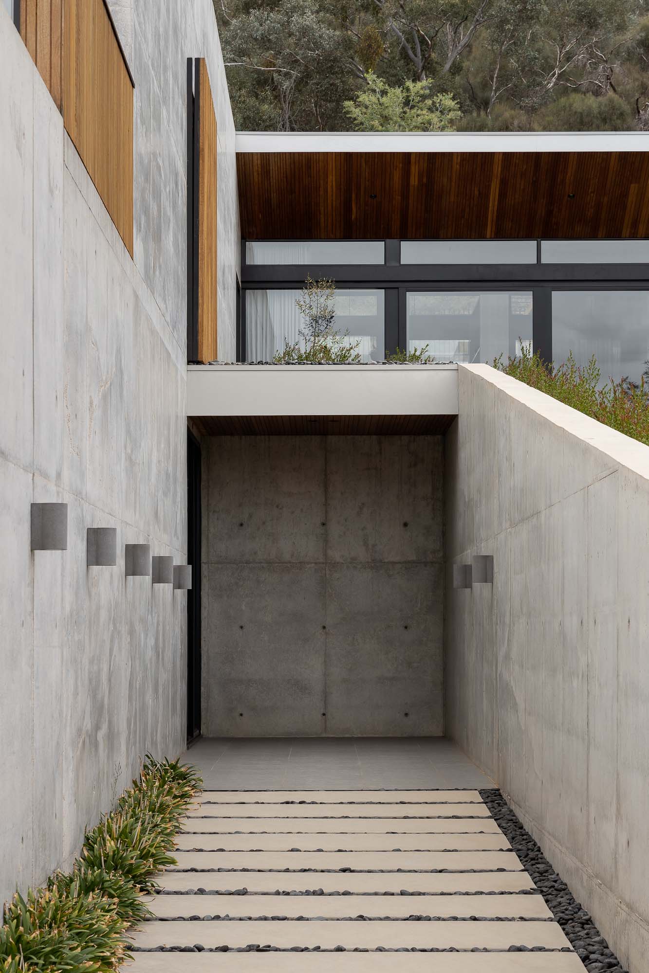 Tecture,別墅設計案例,澳大利亞,庭院別墅,鄉村別墅,國外別墅設計,別墅設計方案,野獸派風格,別墅裝修,別墅建築設計,清水混凝土