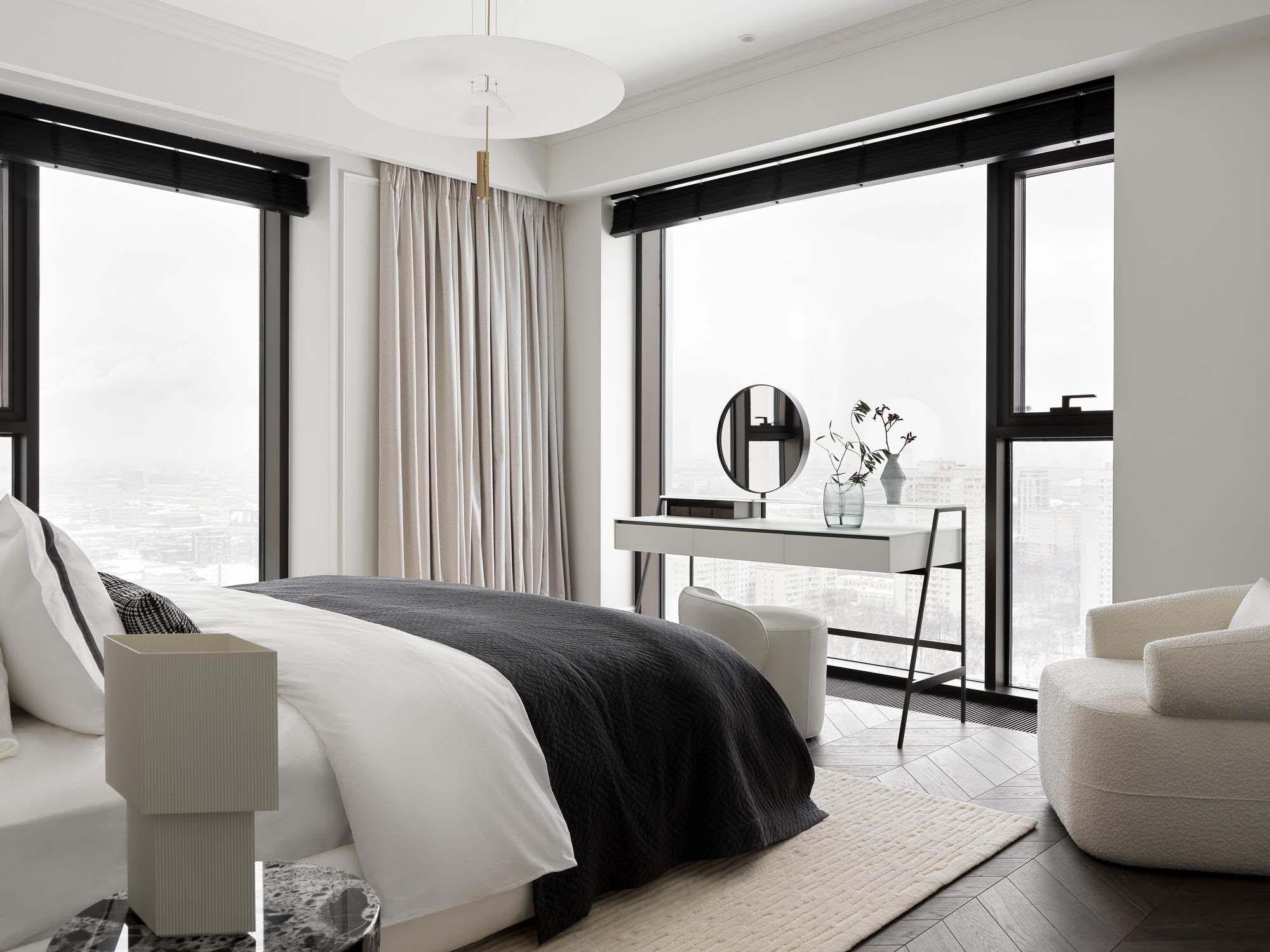 Quadro Room,大平層設計,170㎡,莫斯科,大平層裝修,輕奢風格,大平層設計案例,Quadro Room設計案例,Quadro Room作品