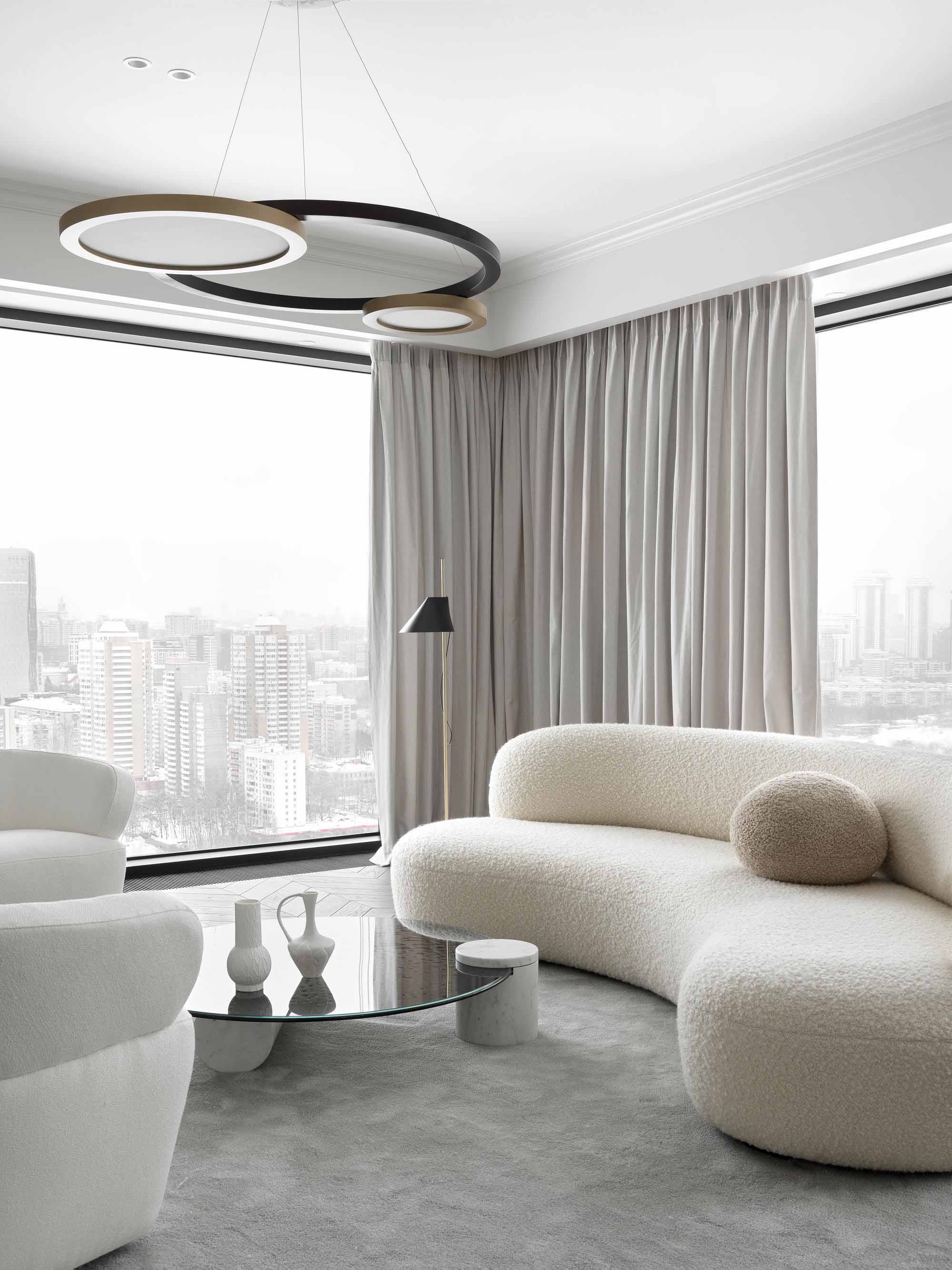 Quadro Room,大平層設計,170㎡,莫斯科,大平層裝修,輕奢風格,大平層設計案例,Quadro Room設計案例,Quadro Room作品