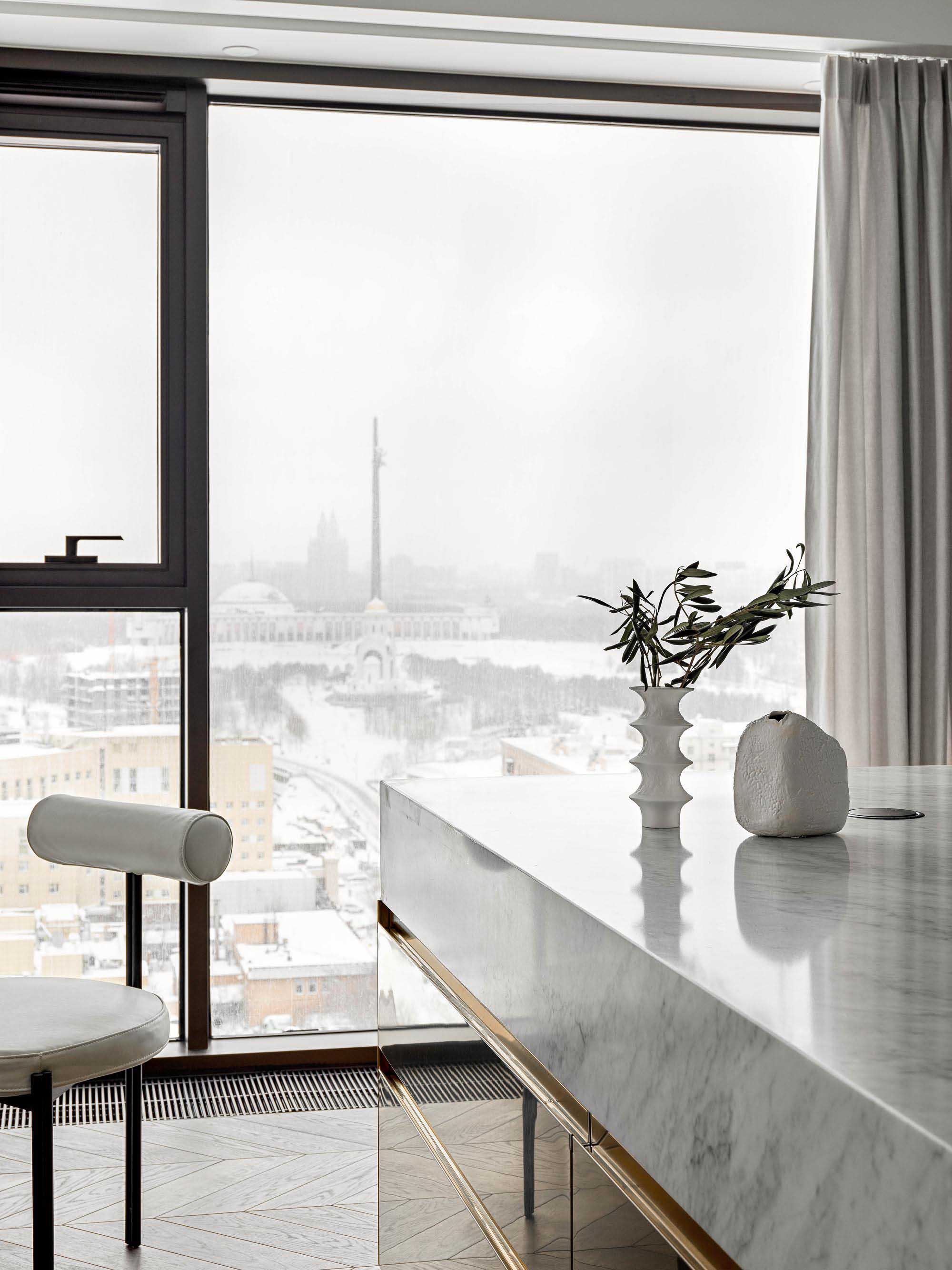 Quadro Room,大平層設計,170㎡,莫斯科,大平層裝修,輕奢風格,大平層設計案例,Quadro Room設計案例,Quadro Room作品