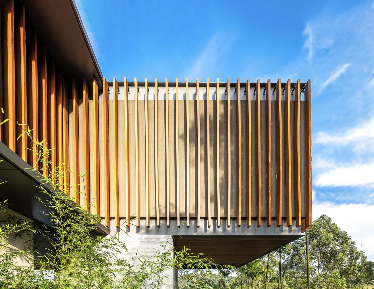 Felipe Caboclo Arquitetura,470㎡,別墅設計案例,原木色景觀別墅,國外別墅設計,野獸派風格,山景別墅