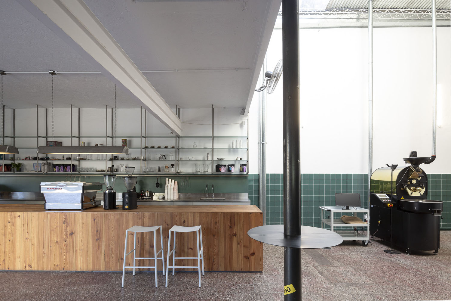 咖啡廳設計,咖啡店設計案例,Mutar,Cuervo咖啡店,阿根廷,130㎡,國外咖啡廳設計案例