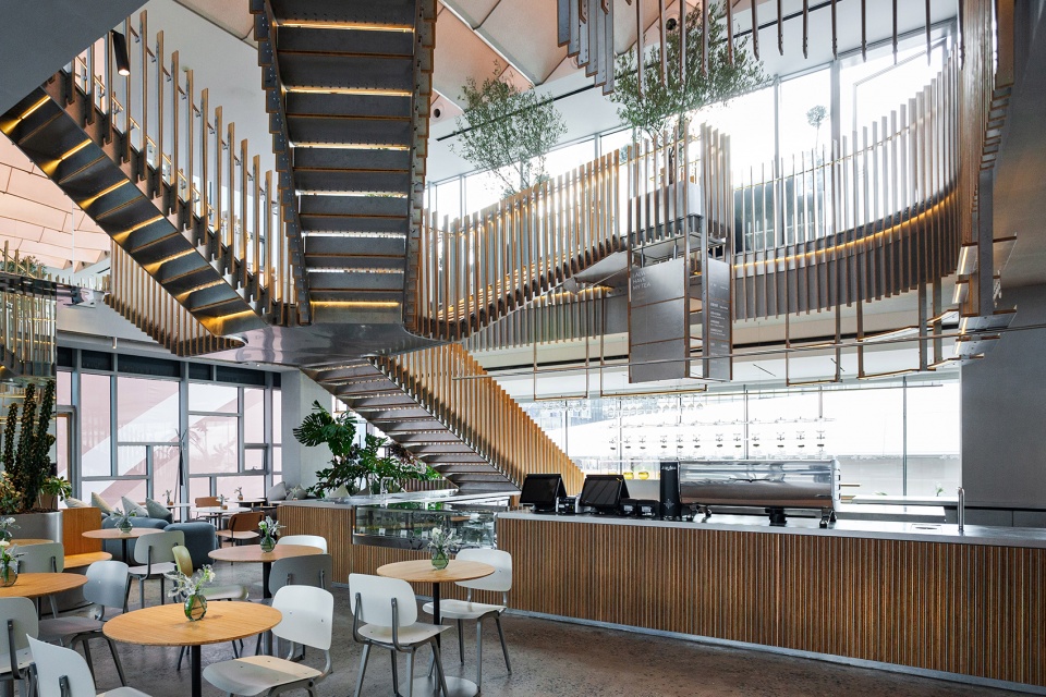 餐廳設計,餐廳設計案例,休閑餐廳設計,網紅餐廳,北京餐廳設計,北京網紅餐廳,餐廳裝修,餐廳旗艦店設計,gaga,gaga鮮語,北京gaga,gaga三裏屯太古裏店,棟棲設計,棟棲設計作品