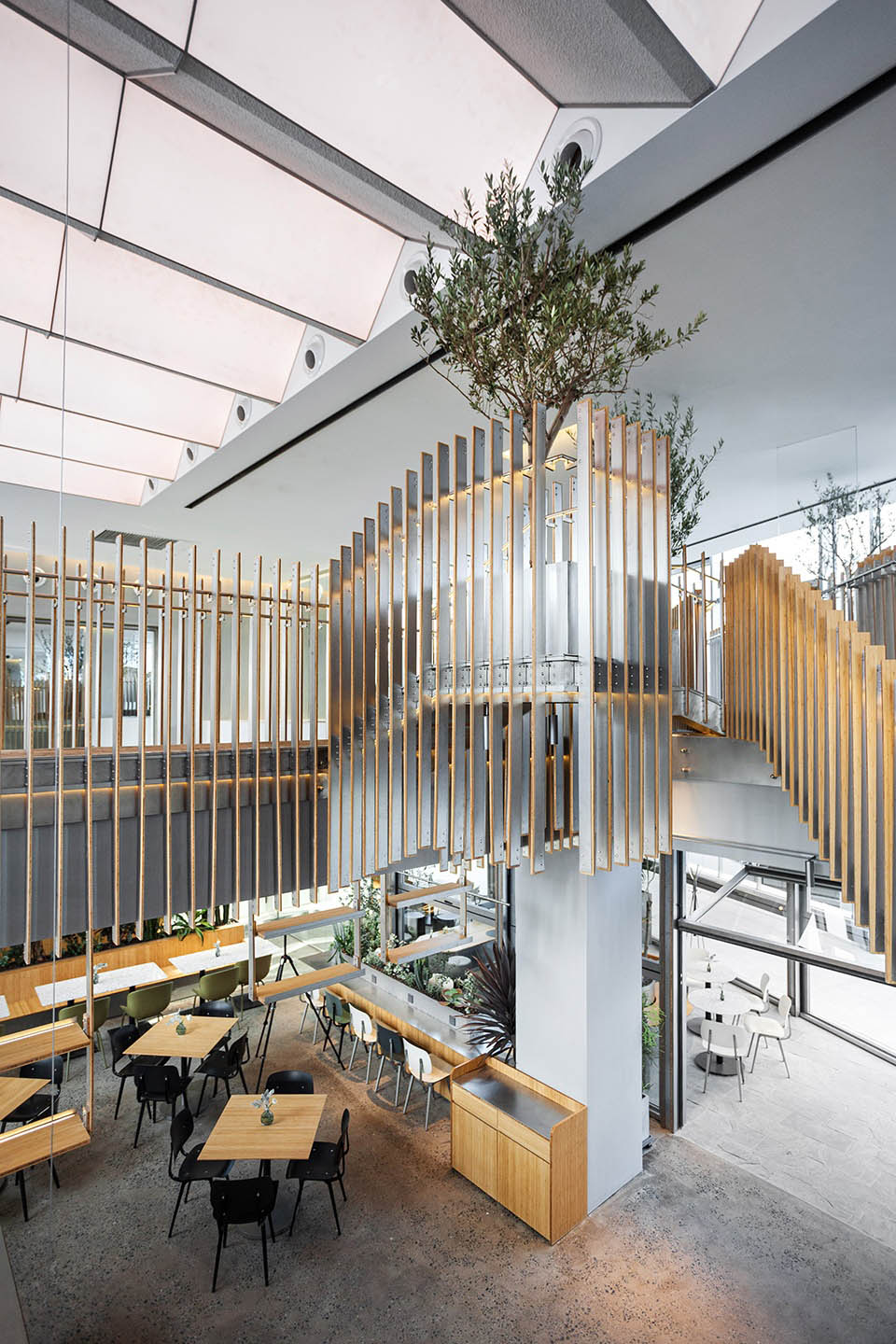 餐廳設計,餐廳設計案例,休閑餐廳設計,網紅餐廳,北京餐廳設計,北京網紅餐廳,餐廳裝修,餐廳旗艦店設計,gaga,gaga鮮語,北京gaga,gaga三裏屯太古裏店,棟棲設計,棟棲設計作品