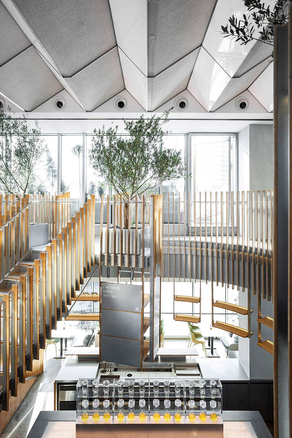 餐廳設計,餐廳設計案例,休閑餐廳設計,網紅餐廳,北京餐廳設計,北京網紅餐廳,餐廳裝修,餐廳旗艦店設計,gaga,gaga鮮語,北京gaga,gaga三裏屯太古裏店,棟棲設計,棟棲設計作品